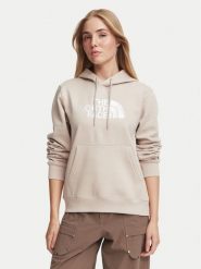 The North Face Bluza Essential Drew Peak NF0A8FDP Beżowy jasny Regular Fit. Brązowe bluzy damskie The North Face, l, bez wzorów, z syntetyku, bez ramiączek, bez kaptura. Za 349.99 zł.