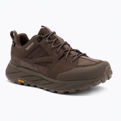 Buty trekkingowe męskie Jack Wolfskin Terraquest Texapore Low. Brązowe trekkingi męskie Jack Wolfskin, bez zapięcia. Za 659.99 zł.