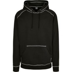 Bluza z kapturem Urban Classics contrast stitching. Czarne bluzy męskie Urban Classics, m, bez wzorów, bez ramiączek, z kapturem. Za 206.00 zł.