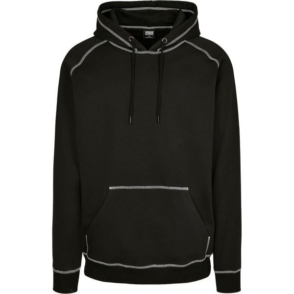 Bluza z kapturem Urban Classics contrast stitching. Czarne bluzy męskie Urban Classics, m, bez wzorów, z kapturem. Za 214.00 zł.