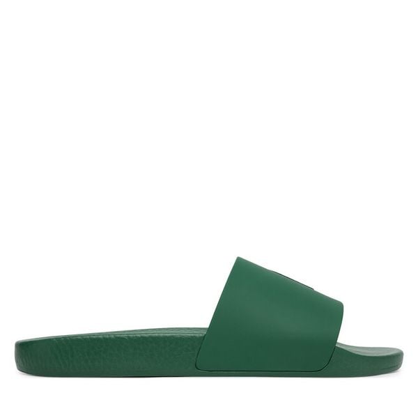 Klapki Polo Ralph Lauren. Zielone klapki męskie Polo Ralph Lauren, bez wzorów, bez zapięcia. Za 226.99 zł.