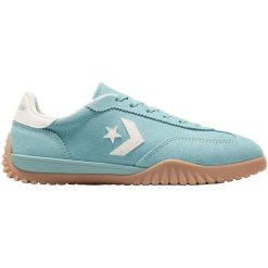 Buty sportowe Converse Run Star Trainer. Niebieskie buty sportowe męskie Converse, bez wzorów, z zamszu, bez zapięcia. Za 374.75 zł.