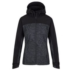 Damska kurtka softshell Kilpi RAVIA-W. Szare kurtki sportowe damskie Kilpi, m, bez wzorów, z softshellu, bez ramiączek, bez kaptura, trekkingowe. Za 318.77 zł.