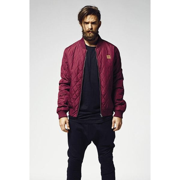 Urban classic diamond nylon parka. Brązowe parki męskie Urban Classics, na zimę, m, bez wzorów, z nylonu, bez kołnierzyka, bez kaptura. Za 244.50 zł.