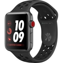 Smartwatch Apple Watch Nike+ Series 3 + Cellular (MQMF2ZD/A). Zegarki smartwatch Apple, bez wzorów. Za 1,935.63 zł.