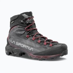 Buty trekkingowe męskie La Sportiva Aequalibrum Trek GTX. Szare trekkingi męskie La Sportiva, z gore-texu, przed kolano, bez zapięcia. Za 1,329.00 zł.
