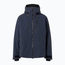Kurtka narciarska męska BOGNER FIRE+ICE Piaro-T. Niebieskie kurtki sportowe męskie na zimę, l, bez wzorów, z elastanu, bez kaptura, narciarskie. Za 2,349.00 zł.