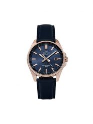 Casio Zegarek Ediffice Classic EFV-150CL-2AVUEF Granatowy. Niebieskie, analogowe zegarki męskie Casio, bez wzorów. Za 469.99 zł.