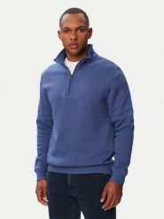 Tommy Jeans Bluza DM0DM20339 Niebieski Regular Fit. Niebieskie bluzy męskie Tommy Jeans, l, bez wzorów, z bawełny, bez ramiączek, bez kaptura. Za 369.99 zł.