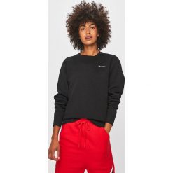 Nike Sportswear - Bluza. Czarne bluzy damskie Nike Sportswear, m, bez wzorów, z bawełny, bez ramiączek, bez kaptura. Za 199.90 zł.
