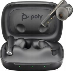 Słuchawki Poly Voyager Free 60 UC czarne +BT700 USB-A Adapter +Basic Charge Case (7Y8H3AA). Czarne słuchawki bezprzewodowe Poly. Za 1,738.89 zł.