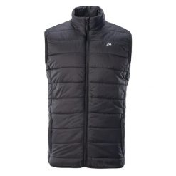 Kurtka bez rękawów Martes Essentials Mashal. Czarne kurtki męskie MARTES ESSENTIALS, l, bez wzorów, z nylonu, bez kaptura. Za 130.52 zł.