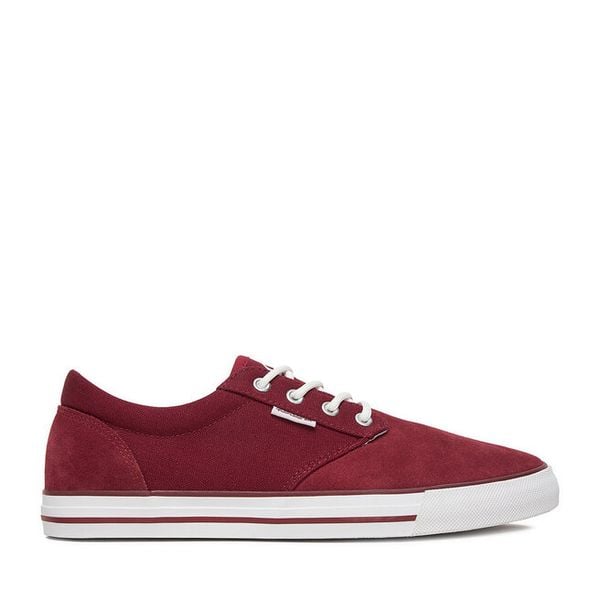 Tenisówki Quiksilver. Czerwone trampki męskie Quiksilver, bez wzorów, bez zapięcia. Za 179.99 zł.