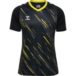 Koszulka Hummel Triumph. Czarne bluzki damskie Hummel, bez wzorów, sportowe, bez kołnierzyka, bez ramiączek. Za 147.35 zł.