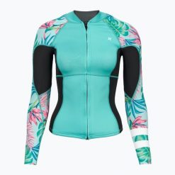 Kurtka neoprenowa damska Hurley Advant 1/1 mm. Niebieskie kurtki sportowe damskie Hurley, bez wzorów, z materiału, bez ramiączek, bez kaptura, żeglarskie. Za 339.99 zł.