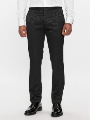 JOOP! Spodnie garniturowe 17 JT-17Bask 30040434 Czarny Slim Fit. Czarne eleganckie spodnie męskie JOOP!, bez wzorów, z syntetyku. Za 749.99 zł.