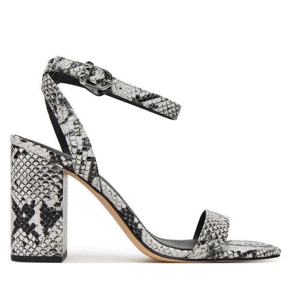 Sandały MICHAEL Michael Kors. Szare sandały damskie MICHAEL Michael Kors, bez wzorów, bez obcasa, na słupku, bez zapięcia. Za 629.99 zł.