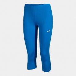 Legginsy do biegania damskie Joma Record III 3/4. Niebieskie legginsy damskie Joma, bez wzorów. Za 269.50 zł.