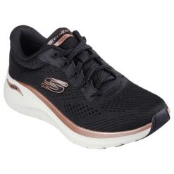 Tenisówki Skechers Model Arch Fit 2.0-glow Th Kolor Czarny. Czarne trampki i tenisówki damskie Skechers, bez wzorów, z syntetyku, bez zapięcia. Za 399.99 zł.