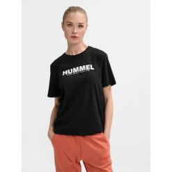 Koszulka Hummel hmlLEGACY. Czarne koszulki sportowe męskie Hummel, m, bez wzorów, bez ramiączek, do piłki nożnej. Za 120.00 zł.