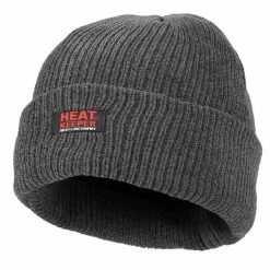Damska czapka termoaktywna Heatkeeper Chenille ciemnoszara. Szare czapki damskie HEAT KEEPER, na zimę, bez wzorów, sportowe. Za 120.99 zł.