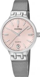 Zegarek damski Festina F20712-3 srebrny. Szare zegarki damskie Festina, srebrne. Za 739.81 zł.