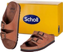 Mobilex Wygodne sandały Scholl AIR BAG BACK STRAP BRĄZ 46. Sandały męskie Mobilex, bez wzorów, sportowe, bez zapięcia. Za 338.75 zł.