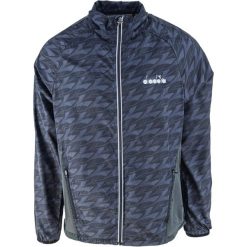 Kurtka Diadora Windbreaker, Mężczyźni. Czarne kurtki męskie Diadora, m, bez wzorów, z poliesteru, bez kaptura. Za 390.00 zł.