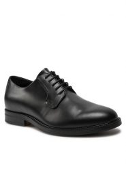 Boss Półbuty Dressletic Derb Bo 50513353 Czarny. Czarne buty wizytowe męskie Boss, bez wzorów, ze skóry, bez obcasa, bez zapięcia. Za 3,169.00 zł.