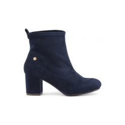 XTI Buty wysokie za kostke 30461. Kozaki damskie Xti, bez wzorów, z materiału, za kostkę, bez obcasa, bez zapięcia. Za 166.00 zł.