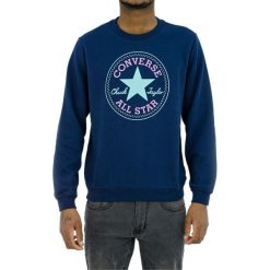 Odzież Męskie Converse. Niebieskia bluzy męskie Converse, m, bez wzorów, sportowe, bez ramiączek, bez kaptura. Za 286.99 zł.