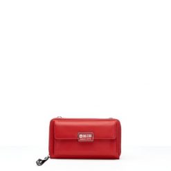 Czerwona Stylowa Torebka Damska Big Star. Czerwone listonoszki damskie Big Star Accessories, bez wzorów, ze skóry ekologicznej, na ramię, bez dodatków. Za 119.00 zł.