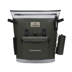 Plecak termiczny Rockbros z izolacją 18l ergonomiczny - zielony. Czarne plecaki męskie ROCKBROS, bez wzorów, z materiału, eleganckie. Za 490.00 zł.