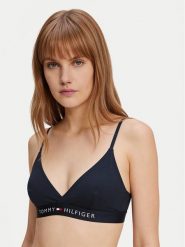 Tommy Hilfiger Góra od bikini UW0UW06361 Granatowy. Niebieskie bikini Tommy Hilfiger, m, bez wzorów, z syntetyku. Za 189.99 zł.