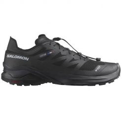 Buty trekkingowe męskie Salomon Xa Meta Gtx. Czarne buty zimowe męskie Salomon, bez wzorów, z materiału, bez obcasa, bez zapięcia. Za 659.99 zł.