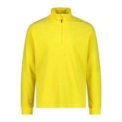 Polar CMP. Żółte bluzy sportowe męskie CMP, na zimę, bez wzorów, z polaru, bez kaptura, narciarskie. Za 196.50 zł.