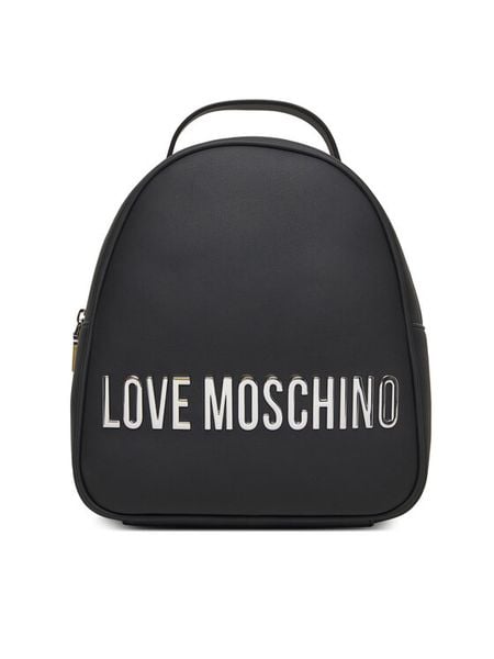 LOVE MOSCHINO Plecak JC4197PP0NKD000B Czarny. Czarne plecaki damskie Love Moschino, bez wzorów, ze skóry. Za 659.99 zł.