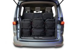 Torby Do Bagażnika Vw Multivan L2 2021+ 6Szt Kjust. Czarne torby podróżne damskie KJUST, bez wzorów, z kauczuku. Za 2,208.00 zł.