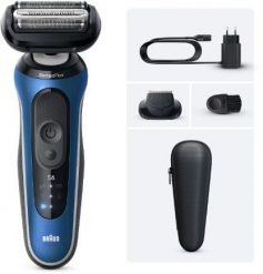 Braun 62-B1200s Golarka foliowa Przycinarka Czarny, Niebieski. Golarki i trymery BRAUN. Za 704.99 zł.