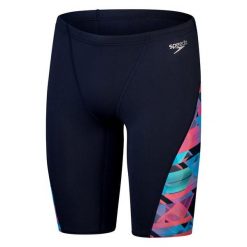 Męskie Szorty Jammer Z Nadrukiem Na Całej Powierzchni I Krojem V. Czarne szorty męskie Speedo, bez wzorów, sportowe. Za 215.99 zł.