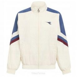 Kurtka tenisowa Diadora Track Jacket Icon. Brązowe kurtki męskie Diadora, bez wzorów, bez kaptura. Za 335.00 zł.