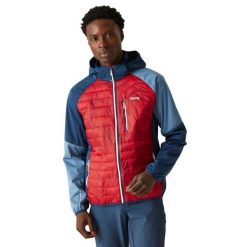 Kurtka hybrydowa męska Andreson Pro. Czerwone kurtki męskie Regatta, m, bez wzorów, z materiału, bez kaptura, trekkingowe. W wyprzedaży za 290.40 zł.