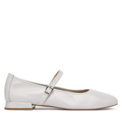 Baleriny Caprice. Szare balerinki damskie Caprice, bez wzorów, bez obcasa, bez zapięcia. Za 409.99 zł.