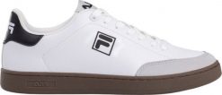 Buty damskie Fila Courtbay biało-czarne FFW0477 13036 37. Białe obuwie sportowe damskie Fila, bez wzorów, bez zapięcia. Za 376.70 zł.