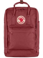 Plecak sportowy, na uczelnię Kanken mieści Laptop 17 20l. Czerwone plecaki męskie Fjällräven, bez wzorów, z włókna, sportowe. Za 565.39 zł.