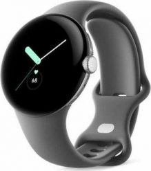 Smartwatch Google Pixel Watch Srebrny (GA03305-DE). Szare zegarki smartwatch Google, bez wzorów. Za 988.12 zł.