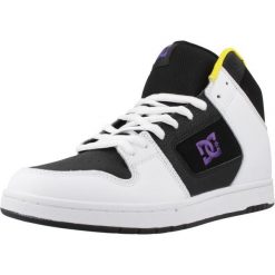 Buty DC MANTECA 4 HI Czarny. Czarne buty zimowe męskie DC Shoes, bez wzorów, ze skóry, bez obcasa, bez zapięcia. Za 311.99 zł.