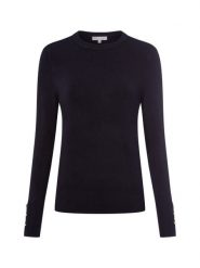 Marie Lund Sweter damski z cienkiej dzianiny Kobiety niebieski jednolity, M. Niebieskie swetry nierozpinane damskie Marie Lund, m, bez wzorów, z dzianiny, bez kołnierzyka, bez ramiączek. Za 199.95 zł.