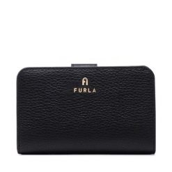 Portfel Furla. Czarne portfele damskie Furla. Za 749.99 zł.