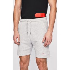 Fila - Szorty. Szare szorty męskie Fila, bez wzorów, z bawełny, casualowe. W wyprzedaży za 119.90 zł.